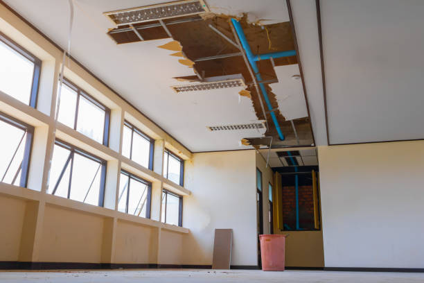 Water damage restoration process in West Bend, WI